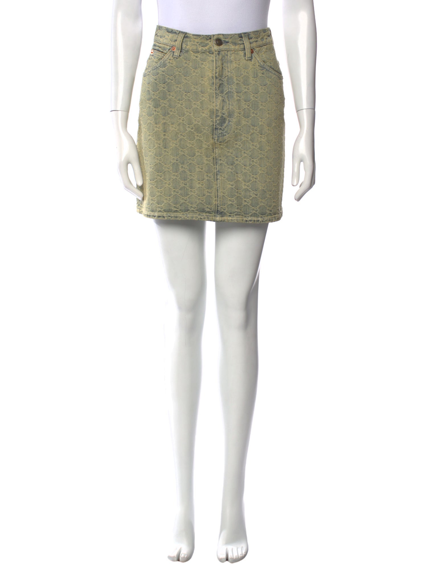 Gucci Printed Mini Skirt