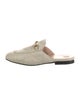 Gucci Horsebit Accent Leather Mules