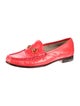 Gucci Horsebit Accent Patent Leather Loafers