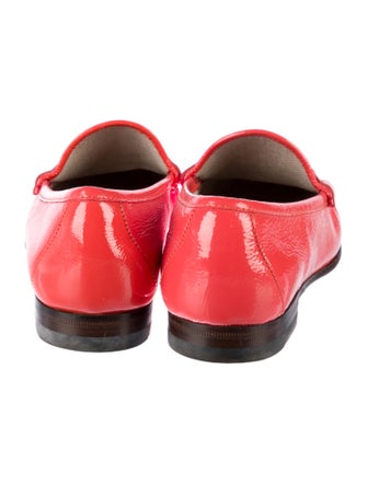 Gucci Horsebit Accent Patent Leather Loafers