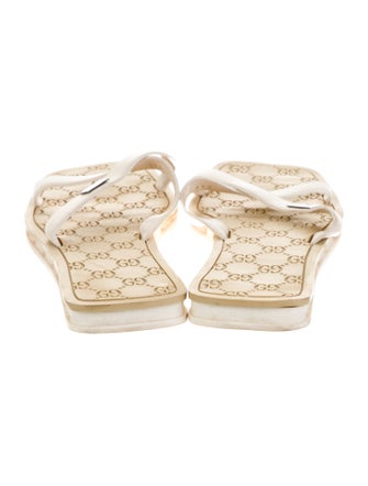 Gucci Leather Slides