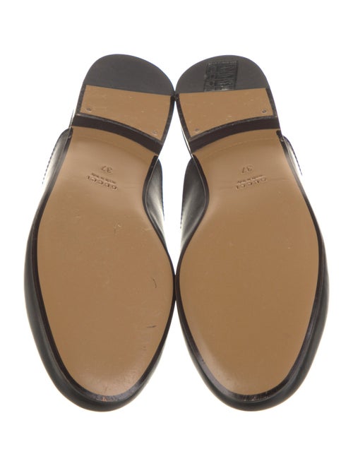 Gucci Horsebit Accent Leather Mules