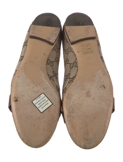Gucci GG Canvas Canvas Ballet Flats