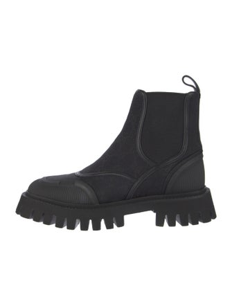 Gucci Canvas Chelsea Boots