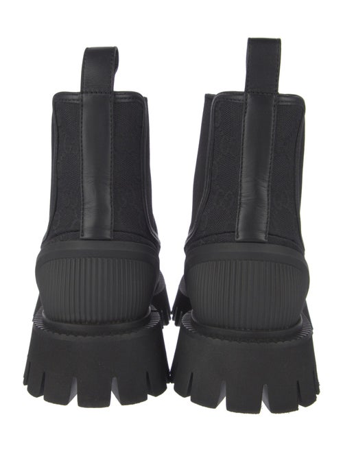 Gucci Canvas Chelsea Boots