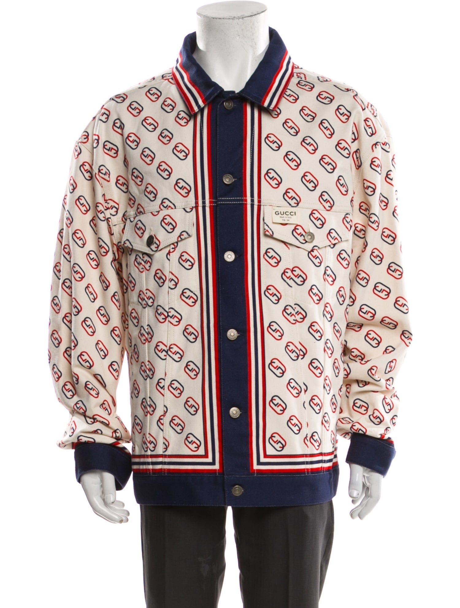 Gucci 2019 GG Logo Windbreaker w/ Tags