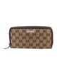 Gucci GG Canvas Canvas Continental Wallet