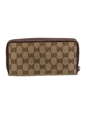 Gucci GG Canvas Canvas Continental Wallet