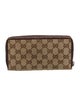 Gucci GG Canvas Canvas Continental Wallet