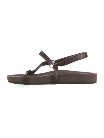 Gucci Suede Slingback Sandals