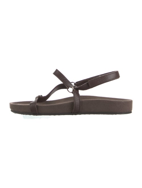 Gucci Suede Slingback Sandals