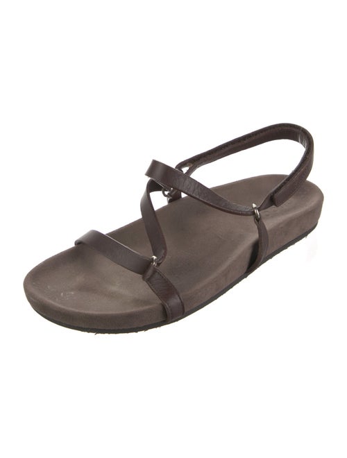 Gucci Suede Slingback Sandals