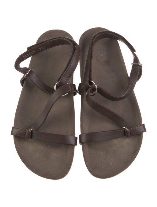 Gucci Suede Slingback Sandals