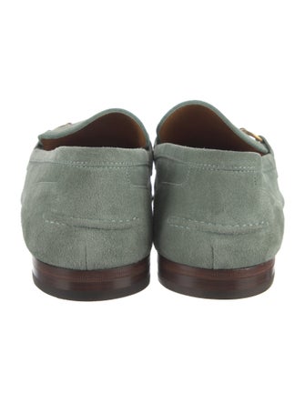 Gucci 1955 Horsebit Accent Suede Loafers