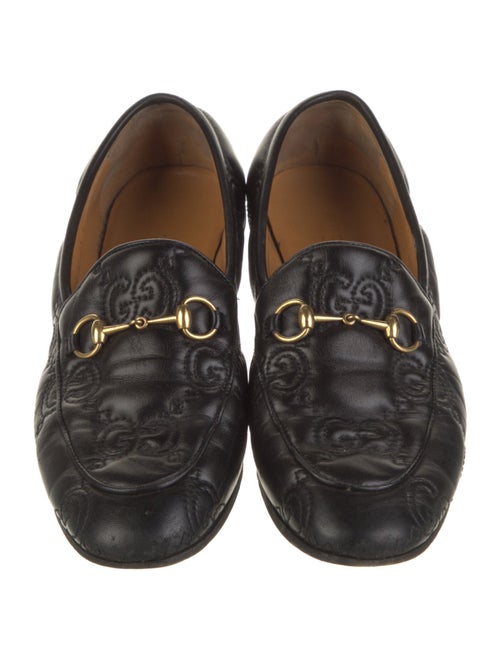 Gucci Horsebit Accent Leather Loafers