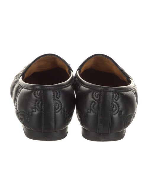 Gucci Horsebit Accent Leather Loafers