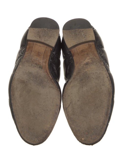 Gucci Horsebit Accent Leather Loafers