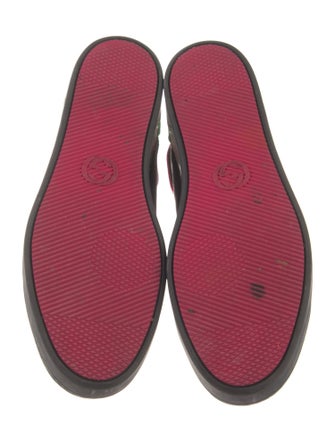 Gucci Interlocking G Logo Leather Sneakers