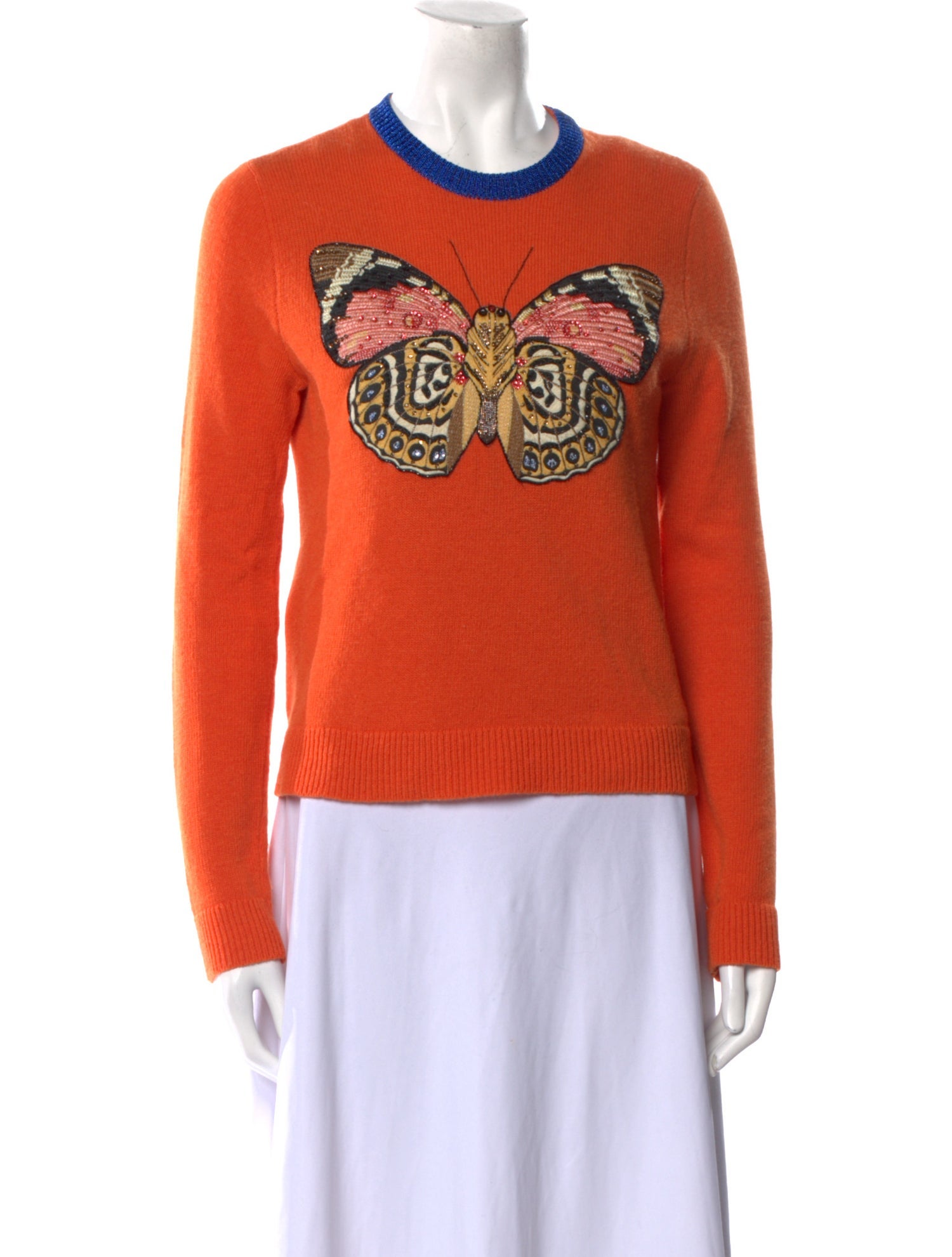 Gucci Wool Graphic Print Sweater