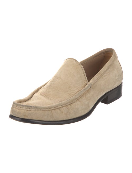 Gucci Horsebit Accent Suede Oxfords