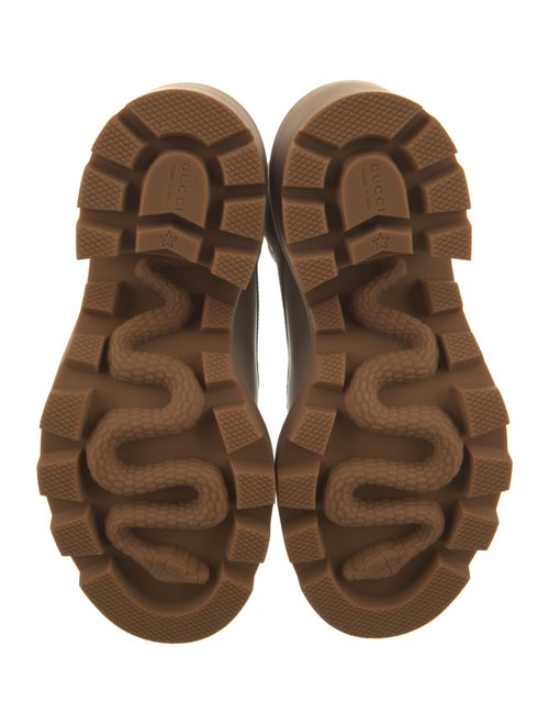 Gucci GG Supreme Combat Boots