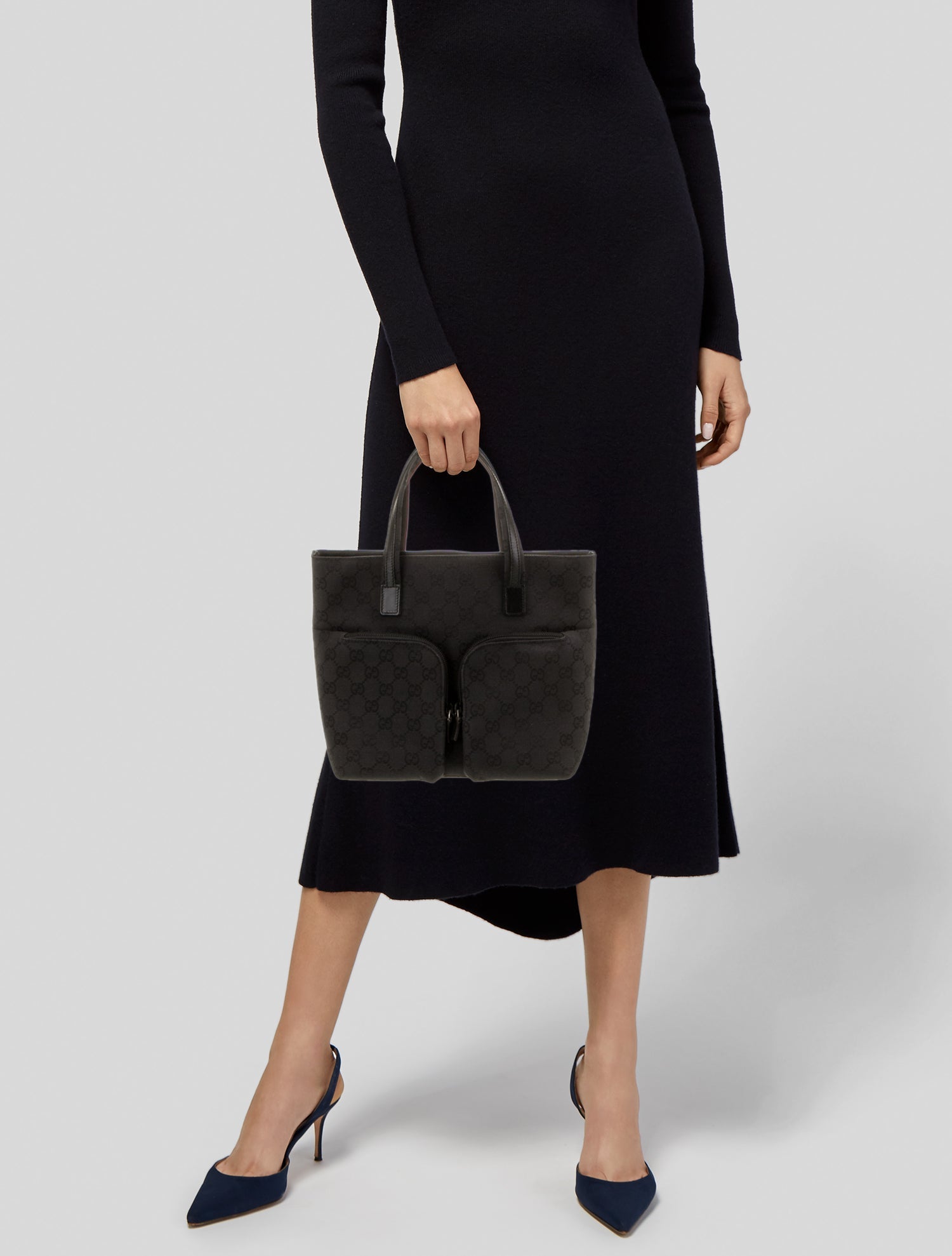 Gucci GG Canvas Tote Vintage