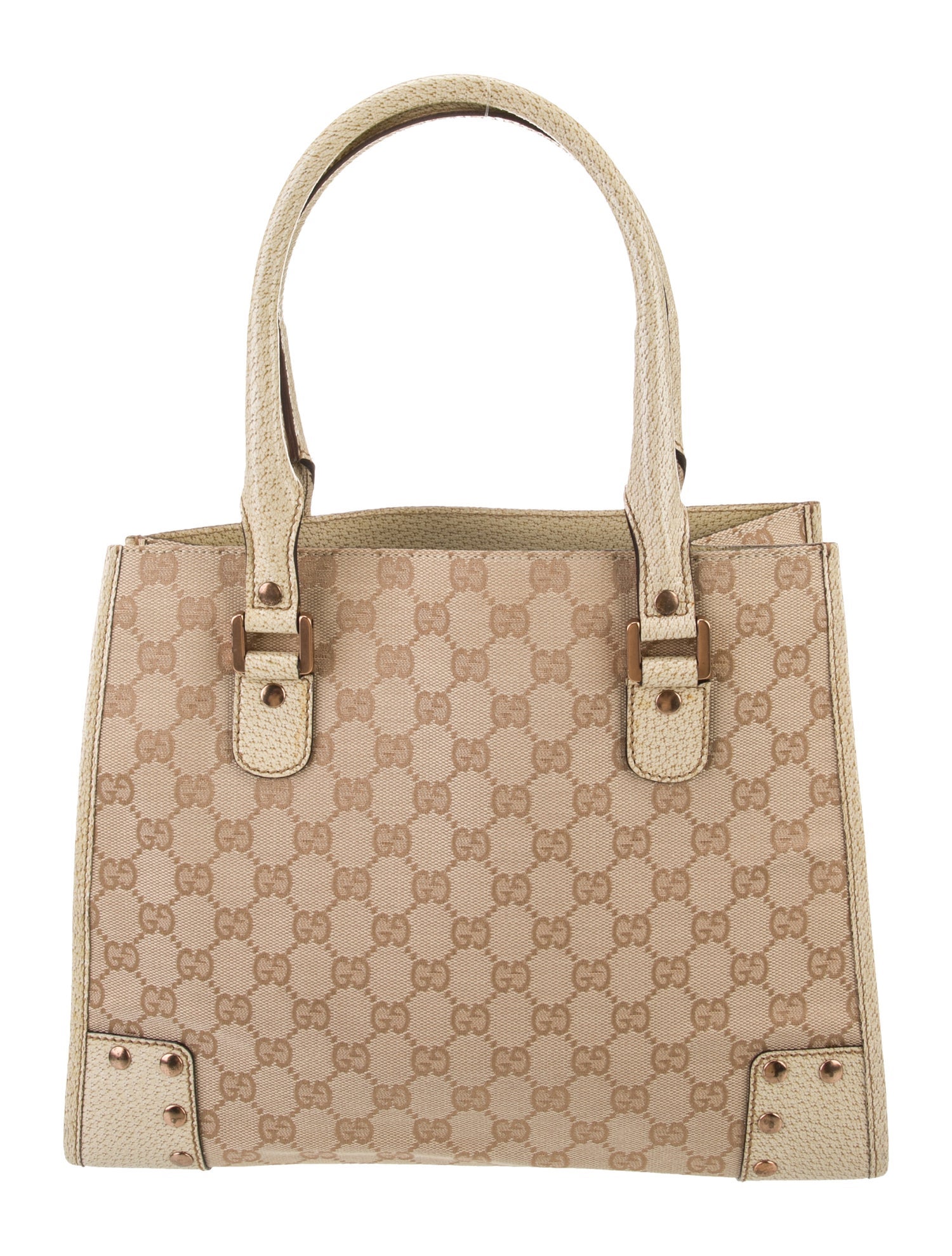 Gucci GG Canvas Top Handle Bag