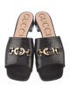 Gucci Interlocking G Horsebit Leather Slides