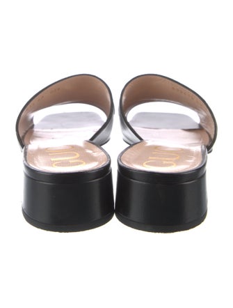 Gucci Interlocking G Horsebit Leather Slides