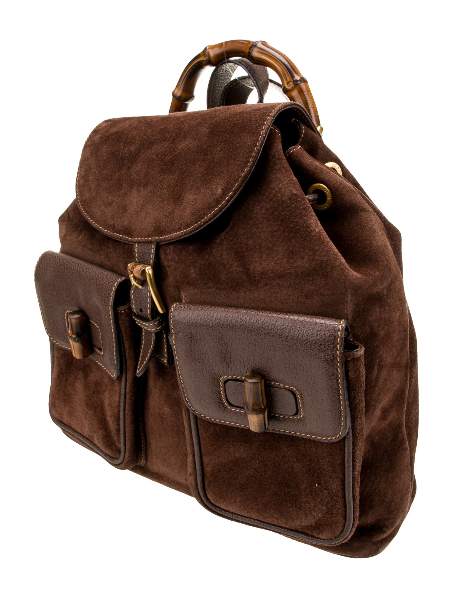 Gucci Bamboo Backpack Vintage
