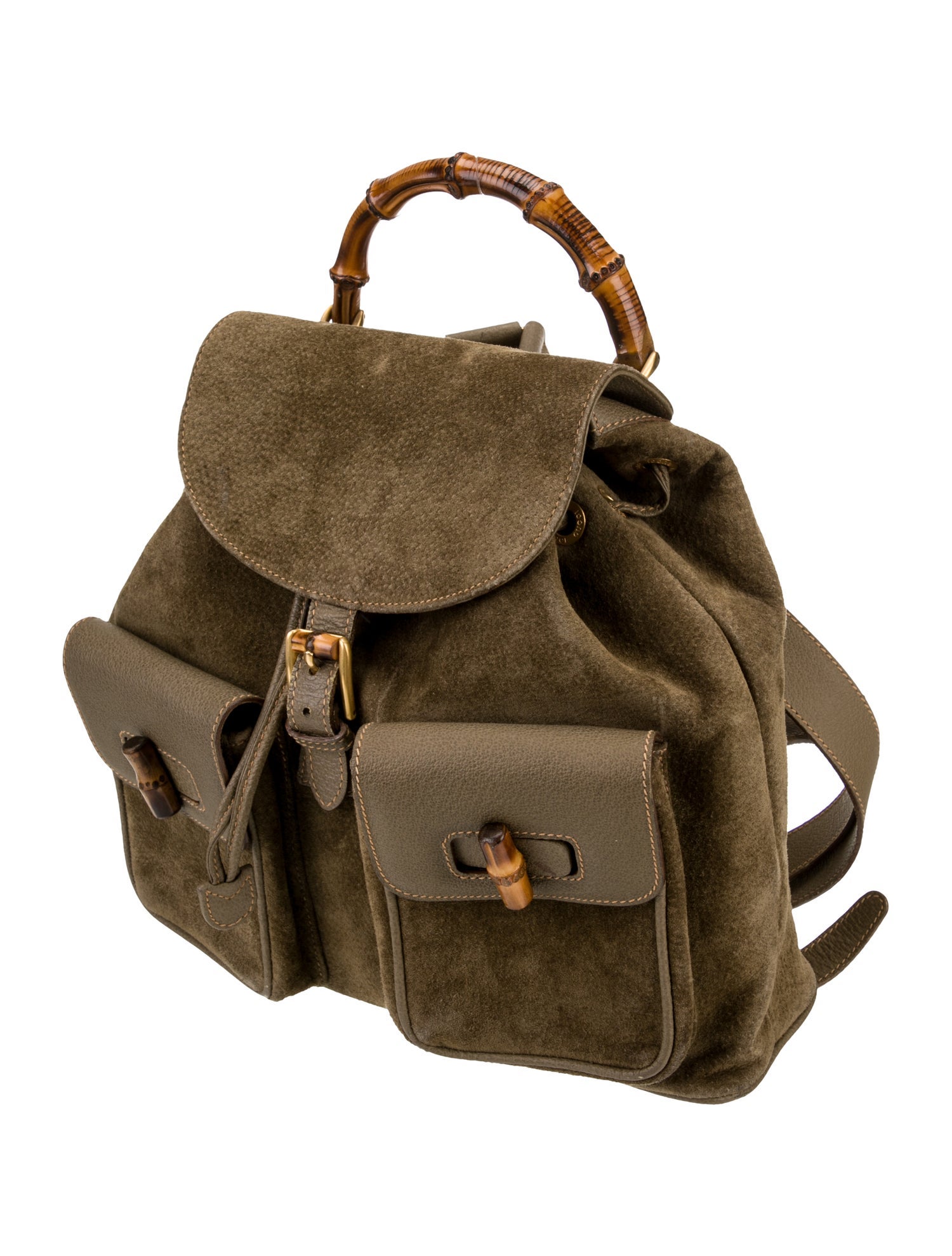 Gucci Bamboo Backpack Vintage