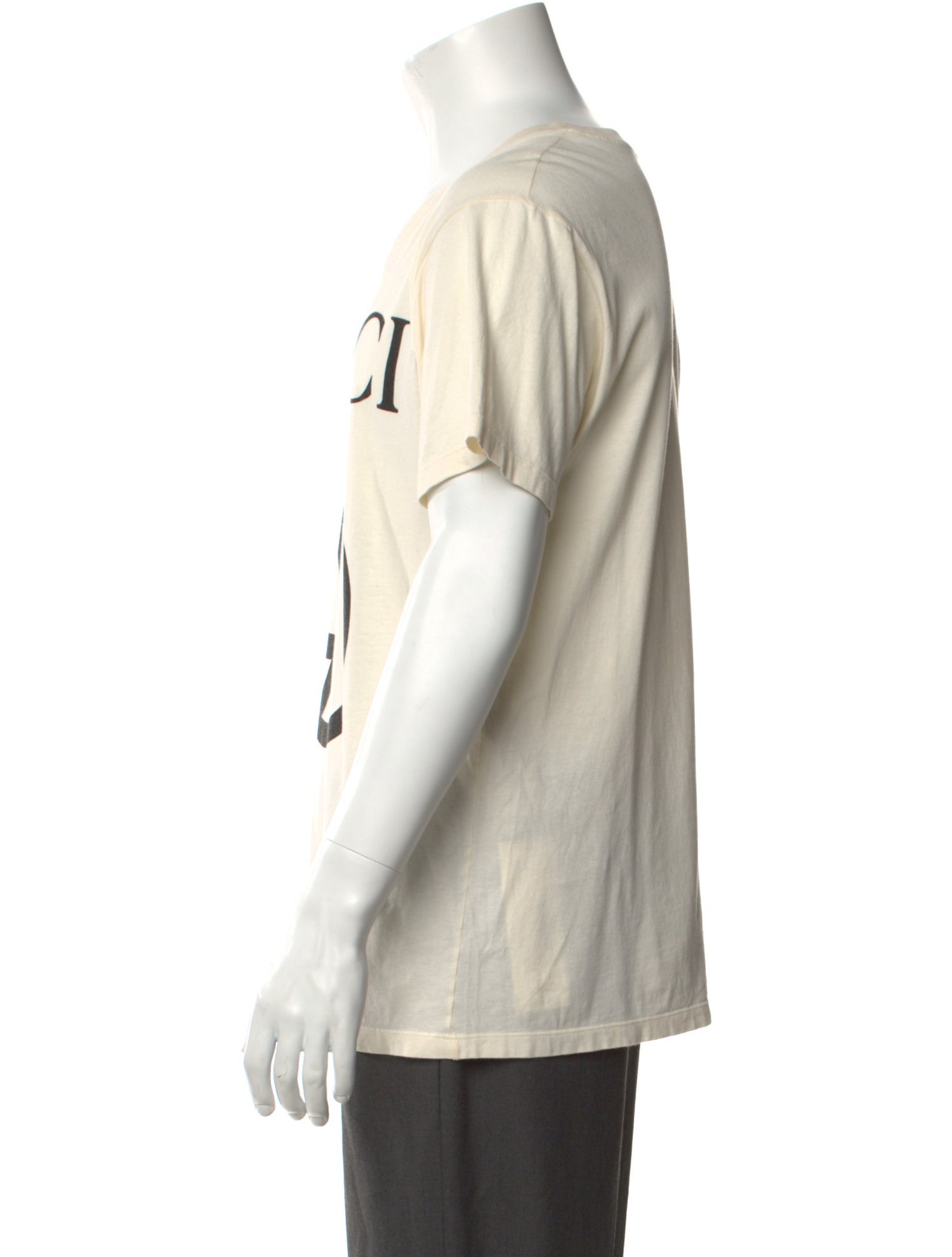 Gucci GG Logo Scoop Neck T-Shirt