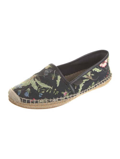 Gucci Flora Knight Print Canvas Espadrilles
