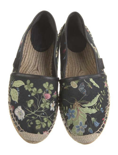 Gucci Flora Knight Print Canvas Espadrilles