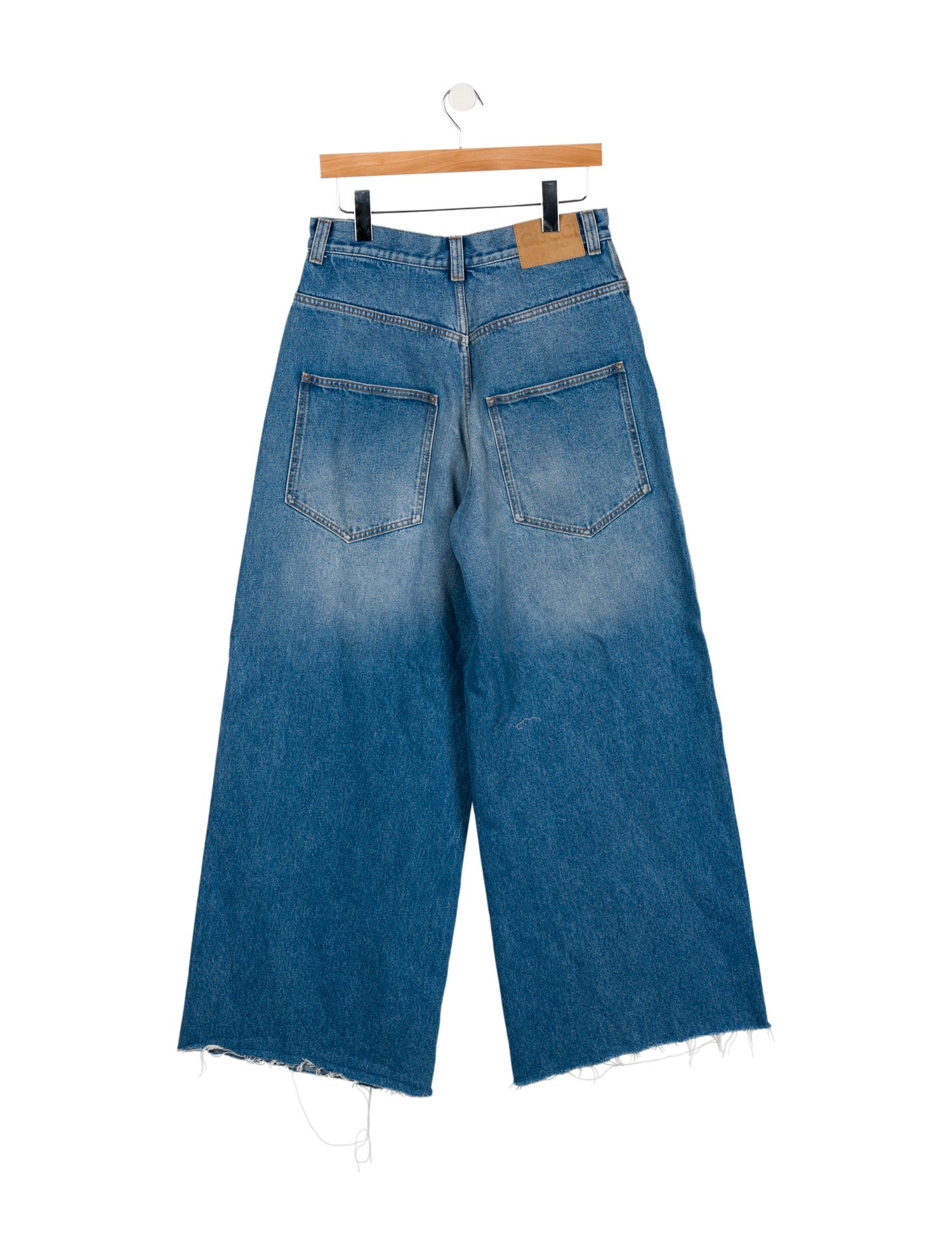 Gucci High-Rise Wide Leg Jeans