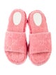 Gucci GG Signature Terry Cloth Slides