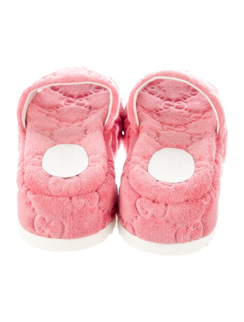 Gucci GG Signature Terry Cloth Slides