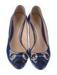 Gucci Horsebit Accent Patent Leather Pumps