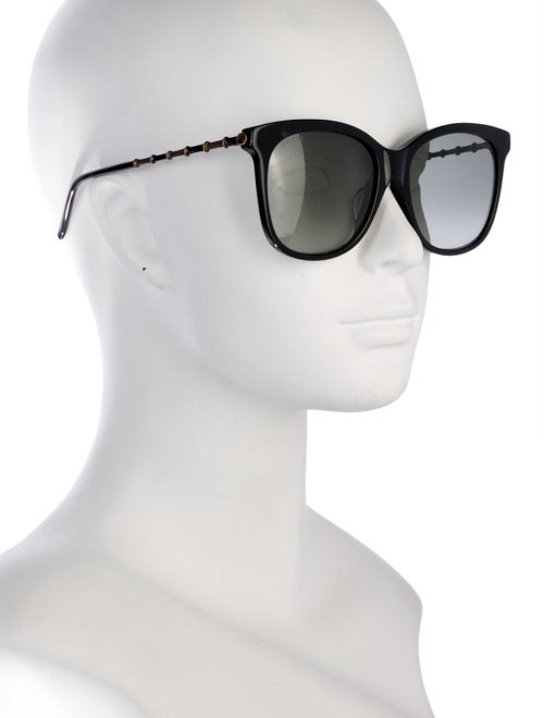 Gucci Interlocking G Logo Oversize Sunglasses