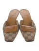 Gucci GG Canvas Canvas Mules
