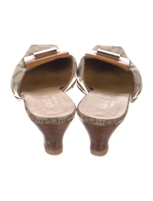 Gucci GG Canvas Canvas Mules