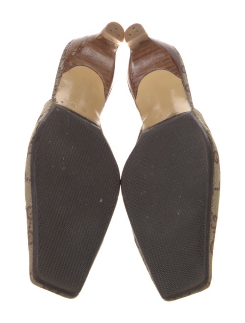 Gucci GG Canvas Canvas Mules