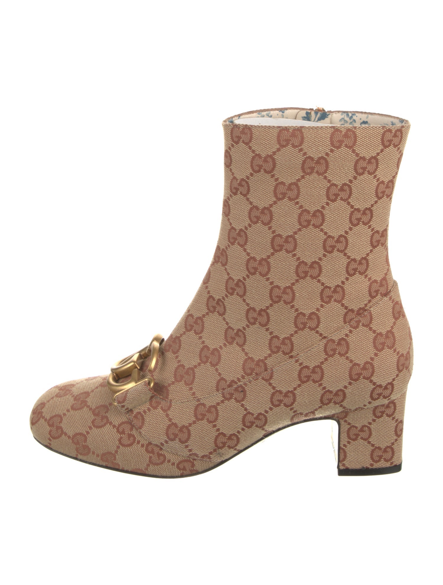 Gucci GG Canvas Canvas Boots