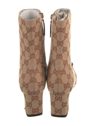 Gucci GG Canvas Canvas Boots