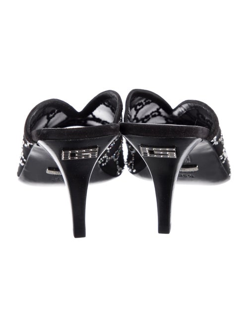 Gucci GG Logo Mesh Slides