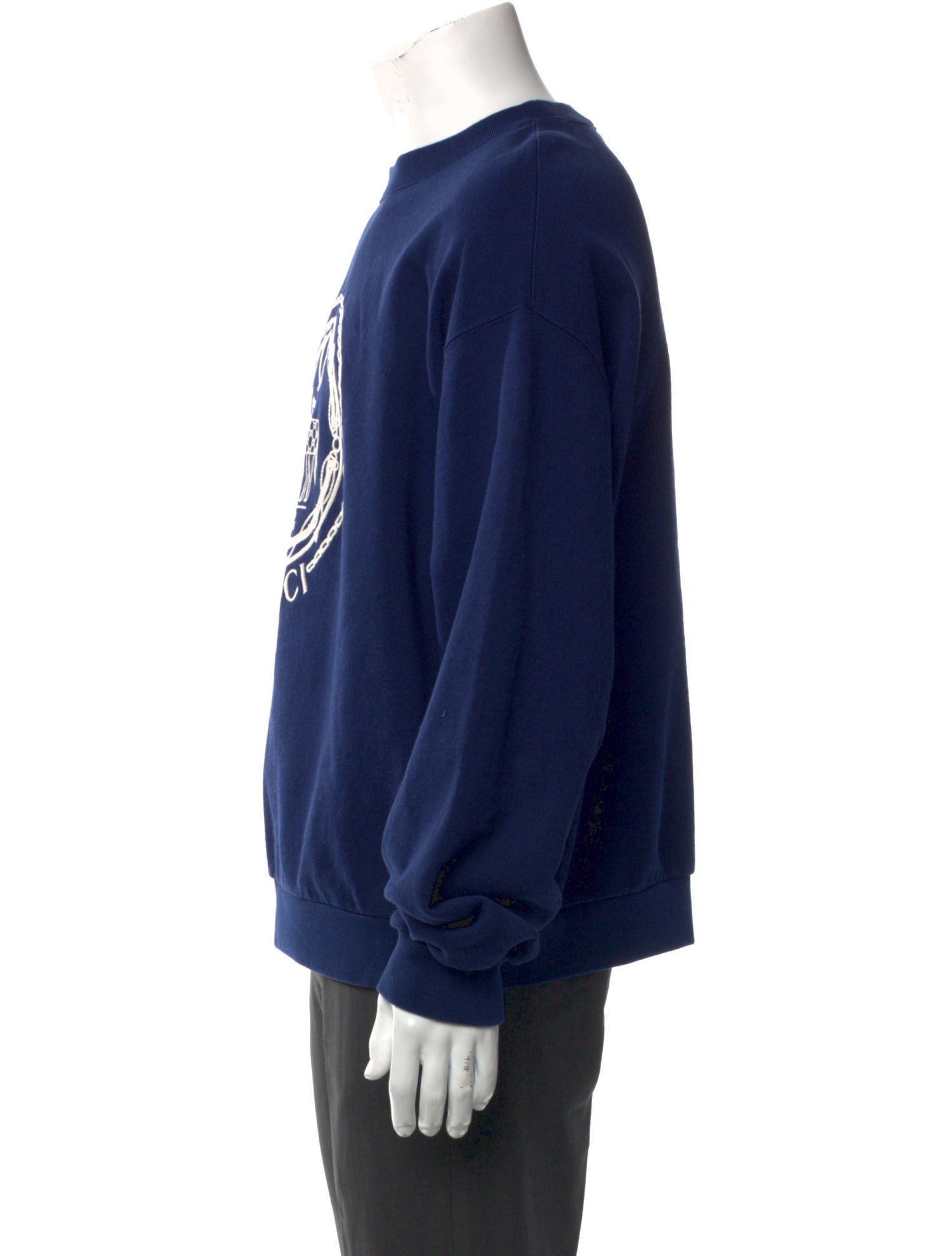 Gucci Interlocking G Logo Crew Neck Pullover