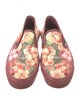 Gucci Blooms Print Leather Trim Embellishment Sneakers