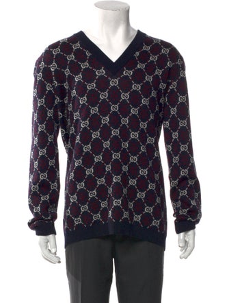 Gucci GG Logo Wool Pullover