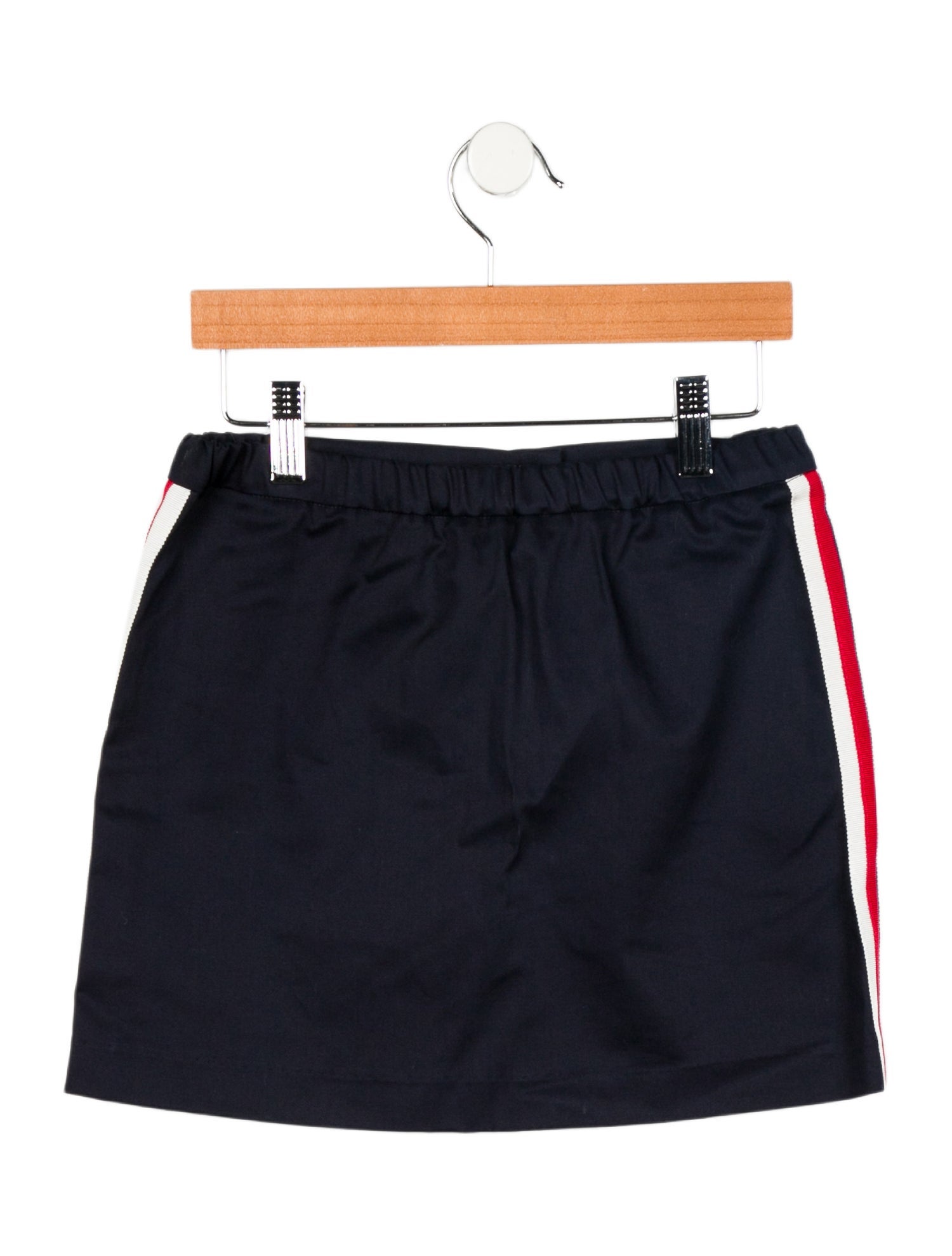 Gucci Girls Sylvie Web Trim Skirt w/ Tags