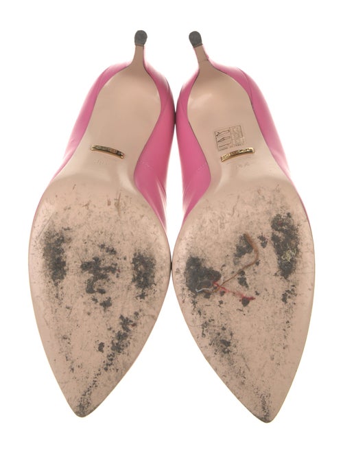 Gucci Double G Logo Leather Pumps